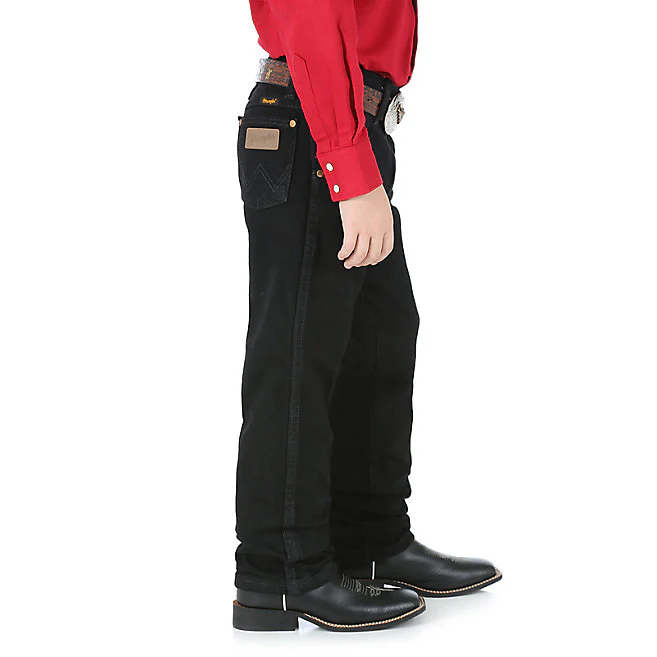 WRANGLER BOYS COWBOY CUT ORIGINAL FIT JEAN STYLE 13MWBBK - Image 4