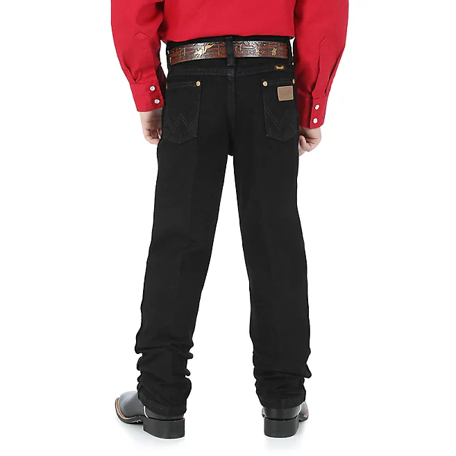 WRANGLER BOYS COWBOY CUT ORIGINAL FIT JEAN STYLE 13MWBBK - Image 5