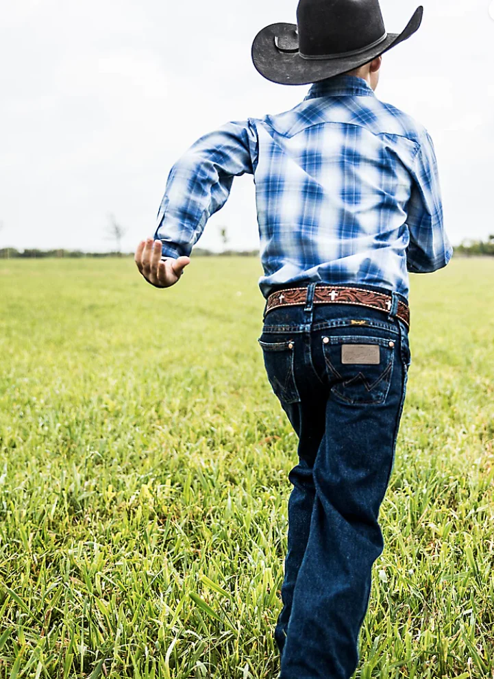 WRANGLER BOYS COWBOY CUT ORIGINAL FIT JEAN STYLE 13MWJDI - Image 2