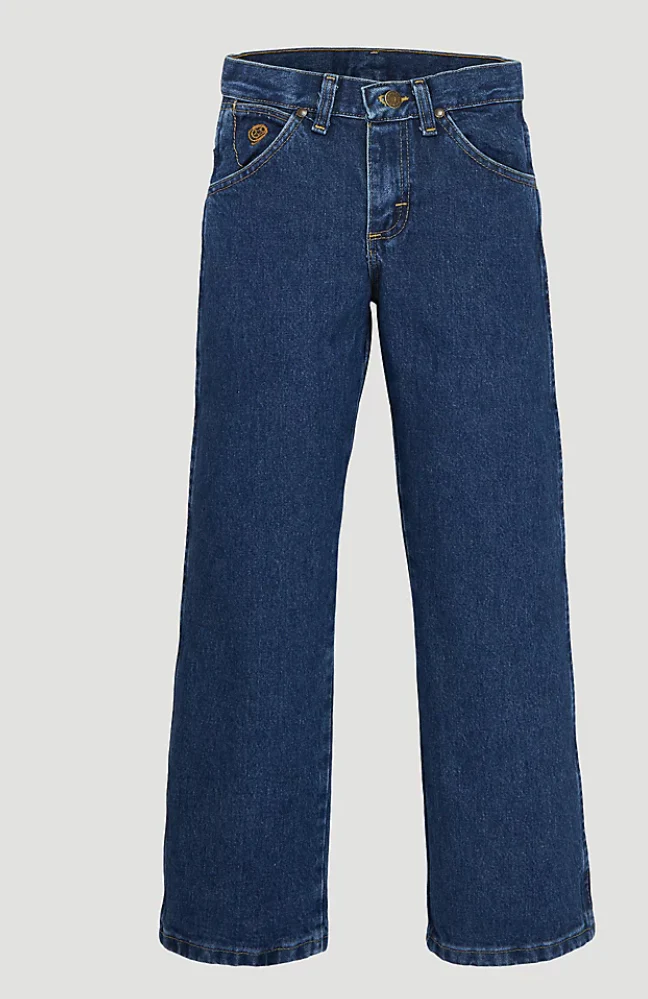 Wrangler Boys George Strait Original Cowboy Cut Heavy Denim Stone Jeans Style 13BGSHD - Image 9