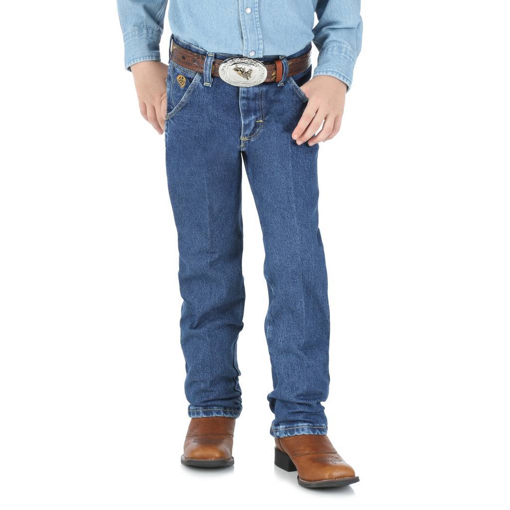Wrangler Boys George Strait Original Cowboy Cut Western Jeans Style 13JGSHD - Image 2