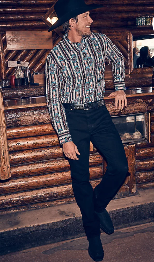 Wrangler Cowboy Cut Original Fit Active Flex Jeans Style 11233695 - Image 2