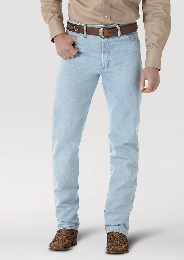 Wrangler Cowboy Cut Regular Fit Bleach Style 13MWZGH - Image 3