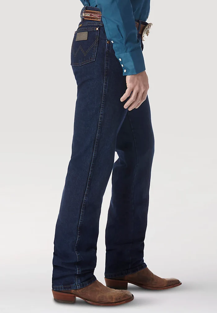 Wrangler Cowboy Cut Regular Fit Dark Stone Style 13MWZDD - Image 4