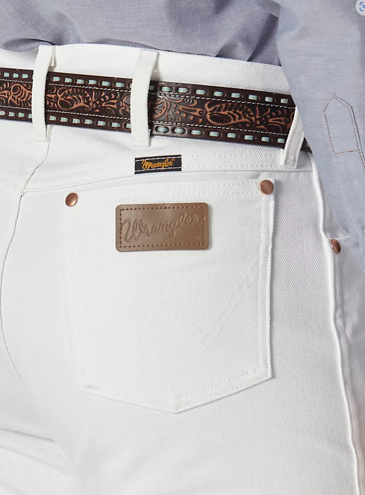 Wrangler Cowboy Cut Regular Fit White Style 13MWZWI - Image 2