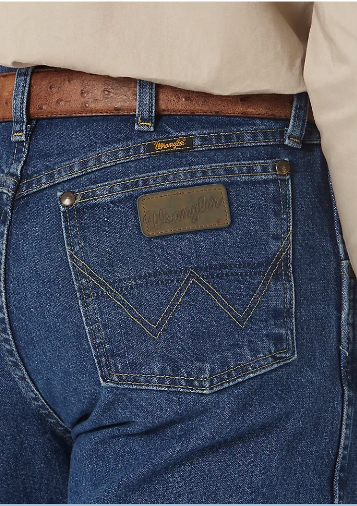 Wrangler George Strait Denim Stone Relaxed Fit Jeans Style 31MGSHD - Image 5