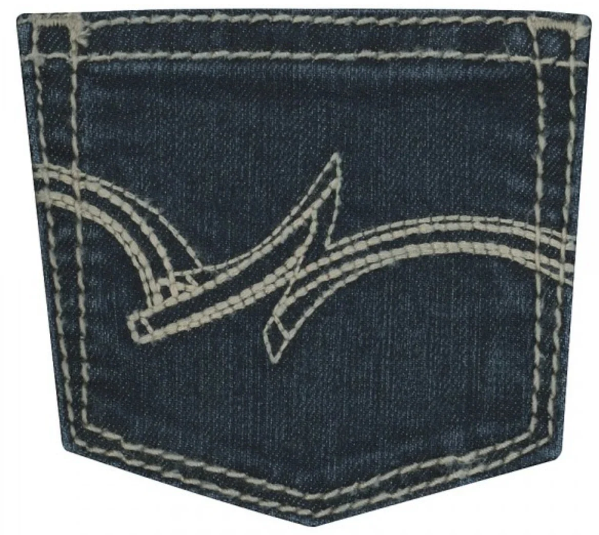 WRANGLER GIRLS PREMIUM PATCH JEAN (4-14) IN DARK BLUE STYLE 09MWGER - Image 3