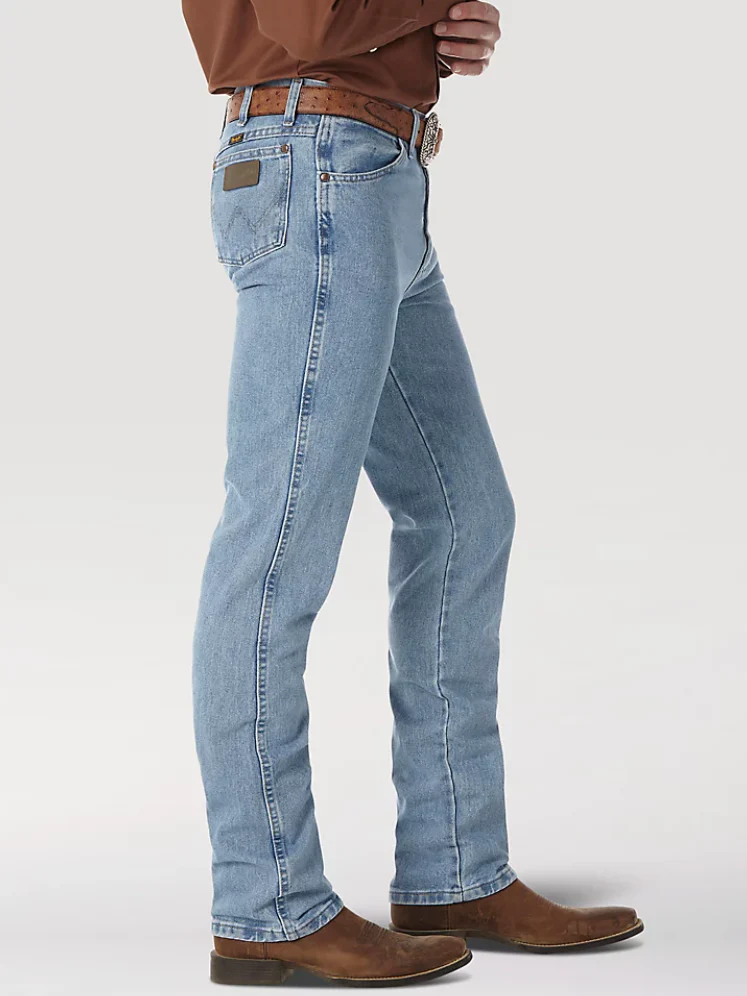 Wrangler Mens Cowboy Cut Slim Fit Jeans Style 0936ATW - Image 5