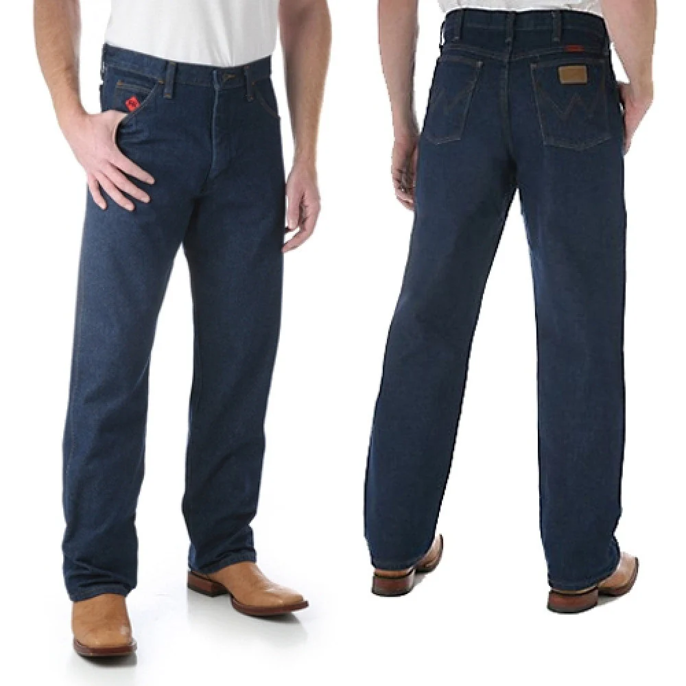WRANGLER FR FLAME RESISTANT RELAXED FIT JEAN IN PREWASH STYLE FR31MWZ - Image 5