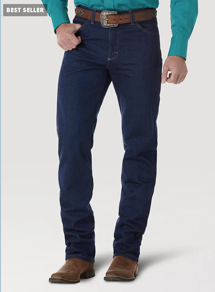 Wrangler Mens Prewashed Premium Performance Cowboy Cut Jeans Style 47MWZPW - Image 2