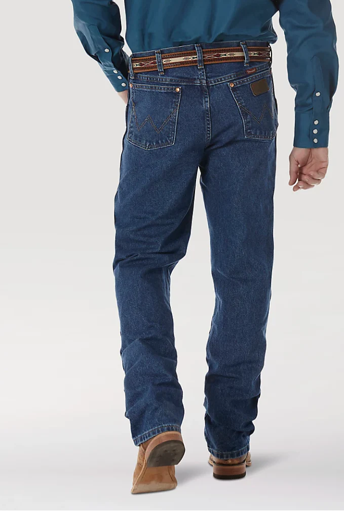 Wrangler Mens Relaxed Fit Jeans Style 31MWZGK - Image 2