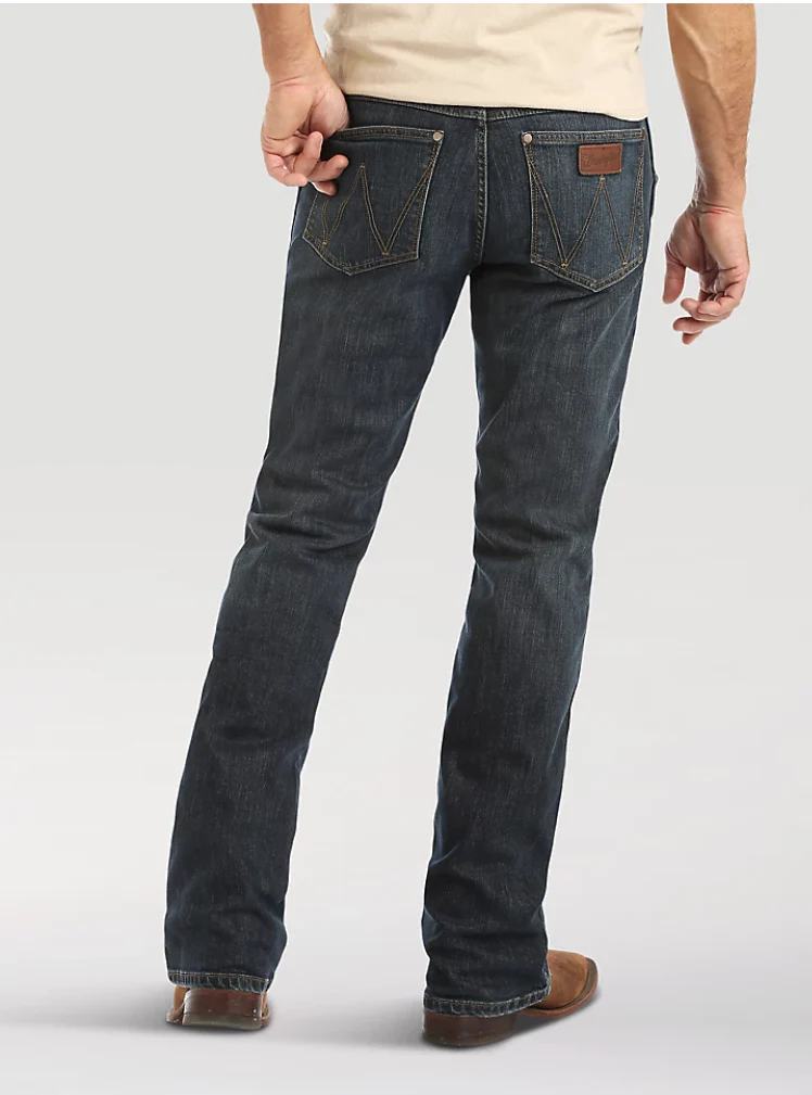 WRANGLER MENS RETRO RELAXED FIT BOOTCUT JEAN IN FALLS CITY STYLE WRT20FL - Image 3