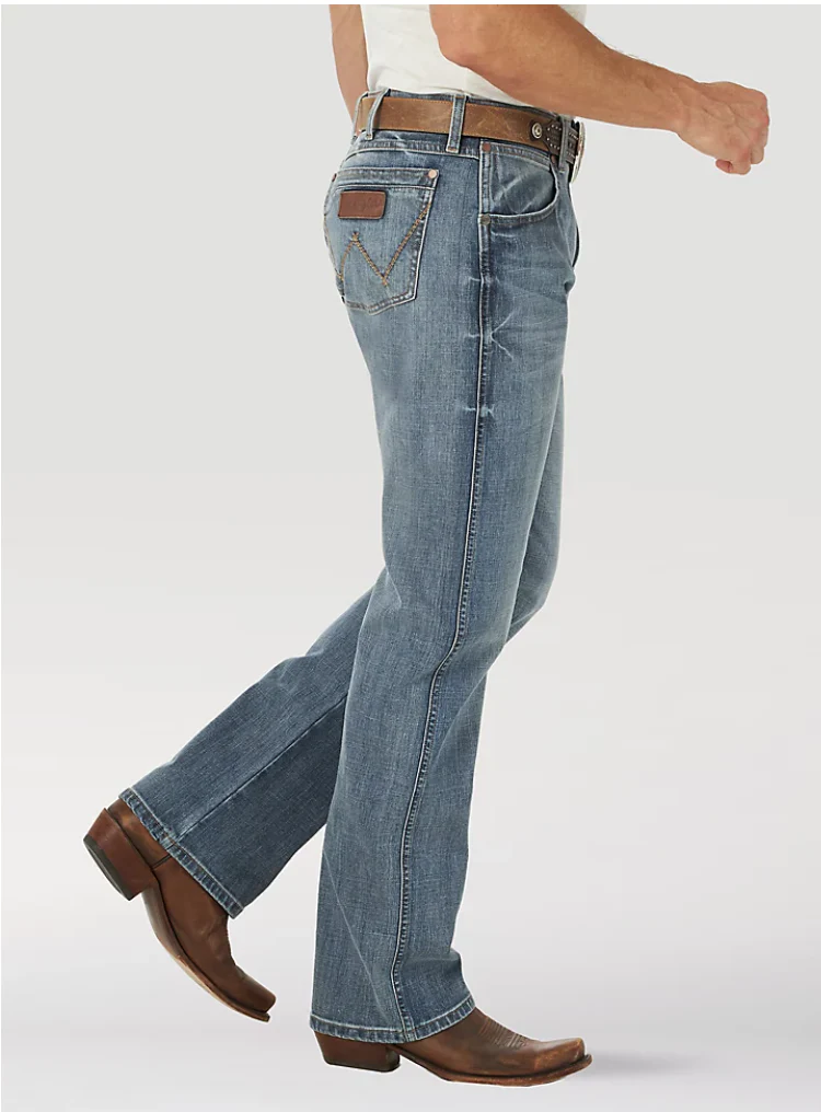 WRANGLER MEN'S RETRO RELAXED FIT BOOTCUT JEAN IN GREELEY STYLE WRT20GL - Image 2