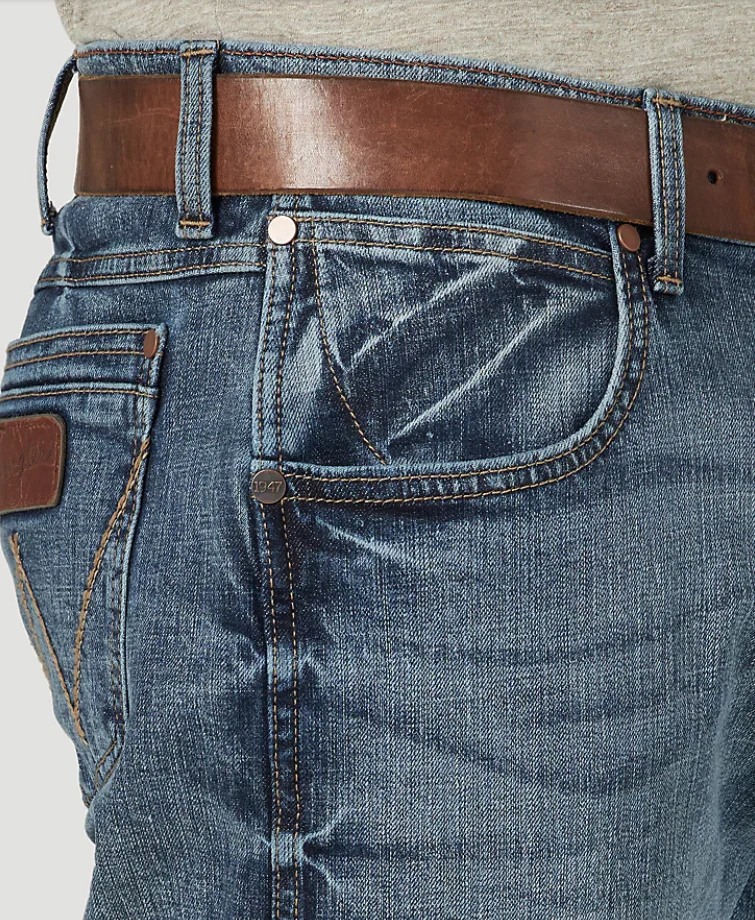 WRANGLER MEN'S RETRO RELAXED FIT BOOTCUT JEAN IN GREELEY STYLE WRT20GL - Image 5