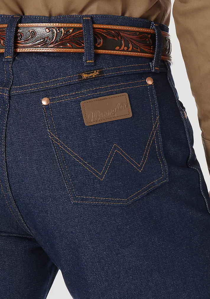 Wrangler Cowboy Cut Regular Fit Jeans Rigid Indigo Style 0013MWZ - Image 3