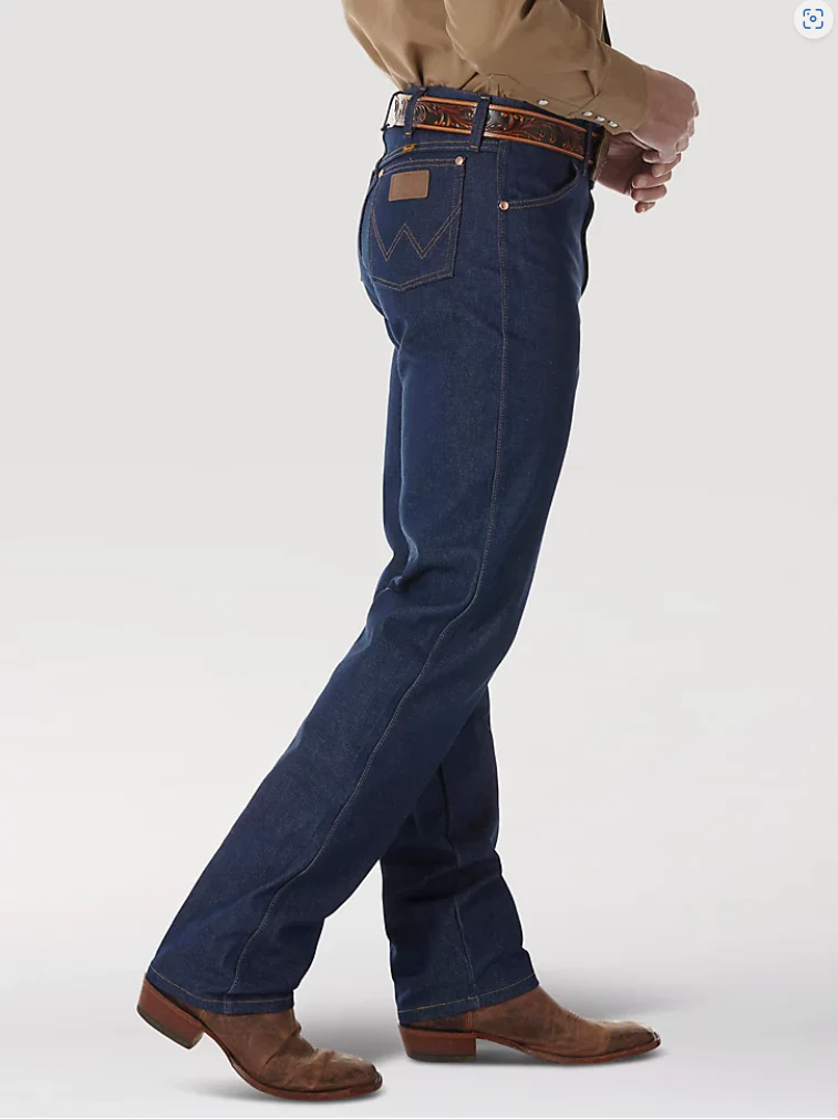 Wrangler Cowboy Cut Regular Fit Jeans Rigid Indigo Style 0013MWZ - Image 5