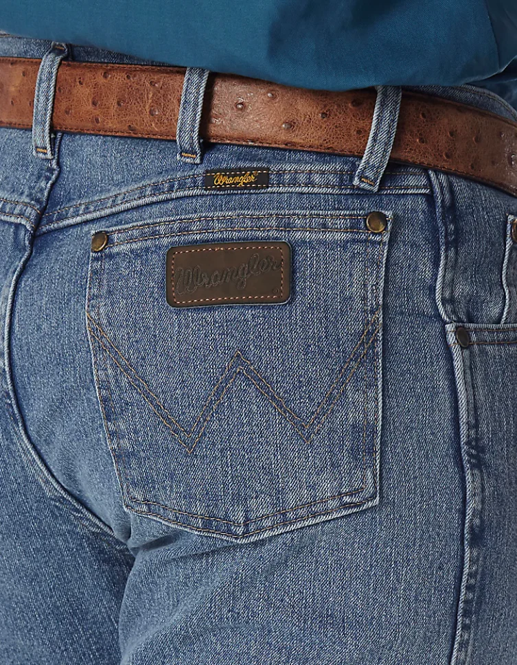 Wrangler Premium Performance Stone Bleach Men’s Jeans Style 47MACSB - Image 7