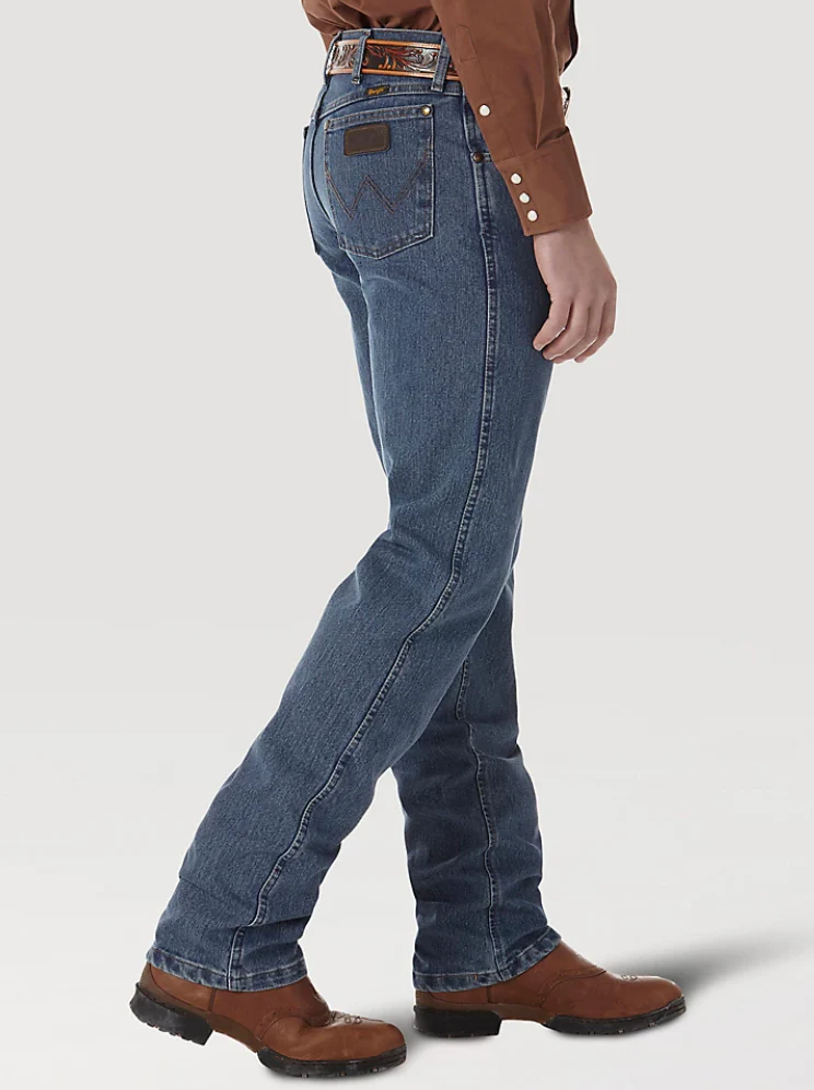 Wrangler Premium Performance Stone Bleach Mens Jeans Style 47MACMT - Image 4