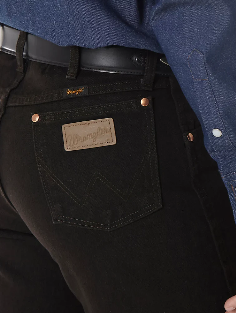 Wrangler Regular Fit Cowboy Cut Chocolate Style 13MWZKL - Image 5