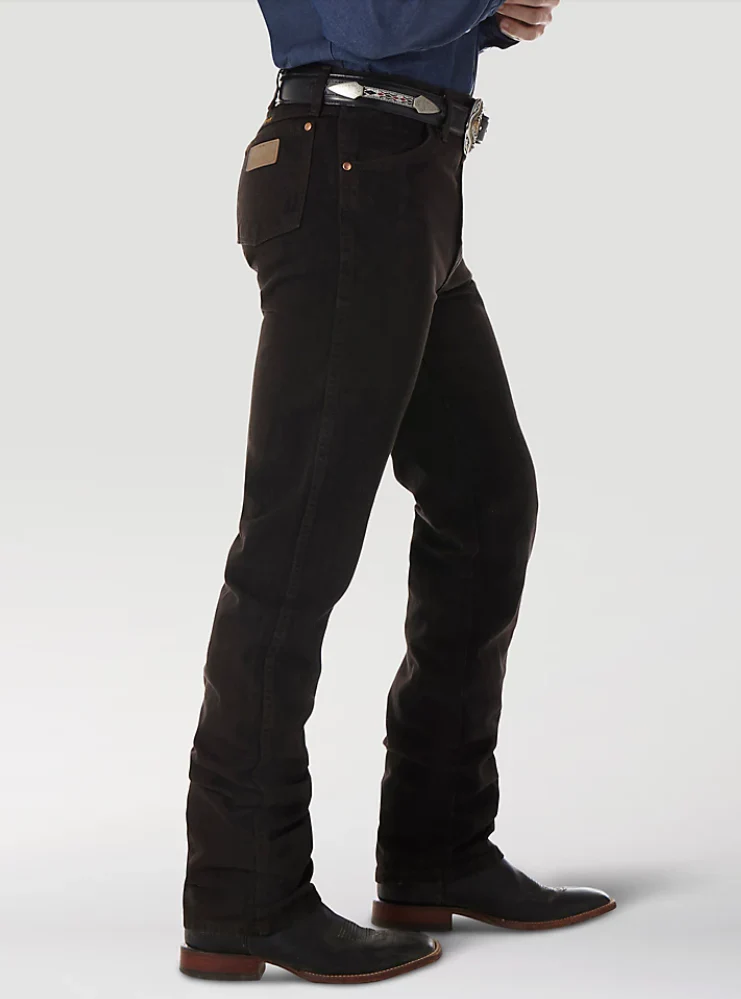 Wrangler Regular Fit Cowboy Cut Chocolate Style 13MWZKL - Image 6