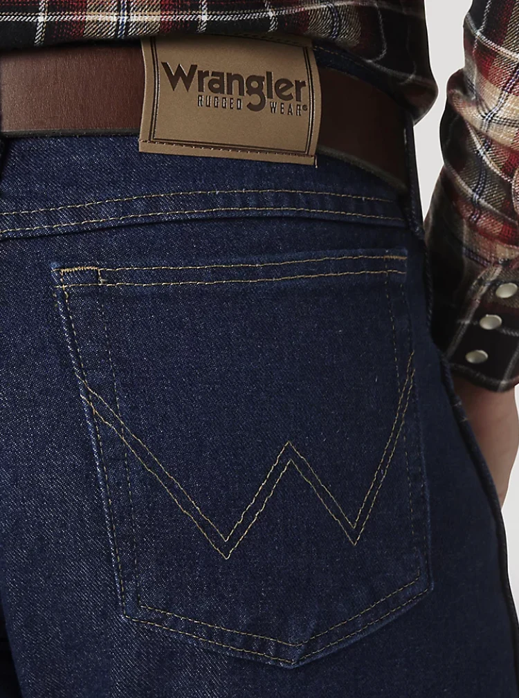 Wrangler Relaxed Fit Jean Antique Navy Style 35001AN - Image 4