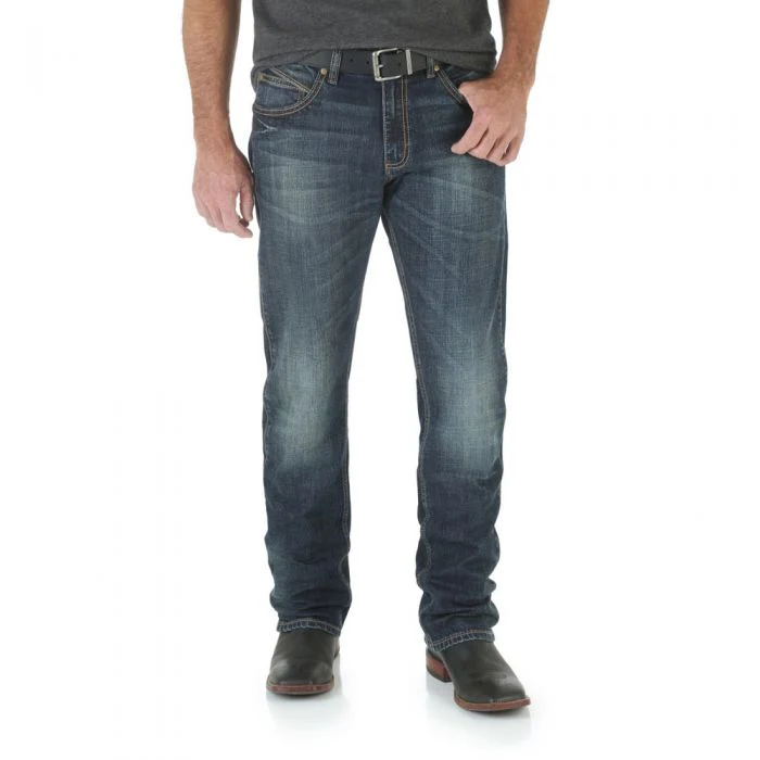 WRANGLER MENS RETRO SLIM FIT STRAIGHT LEG JEAN IN BOZEMAN WLT88BZ - Image 3