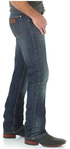 WRANGLER MENS RETRO SLIM FIT STRAIGHT LEG JEAN IN BOZEMAN WLT88BZ - Image 7