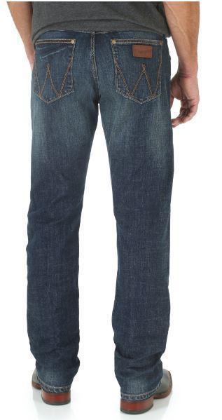 WRANGLER MENS RETRO SLIM FIT STRAIGHT LEG JEAN IN BOZEMAN WLT88BZ - Image 8
