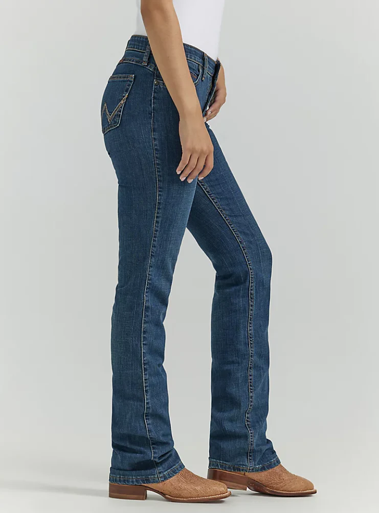 WRANGLER LADIES ULTIMATE RIDING JEAN Q-BABY IN TUFF BUCK STYLE WRQ20TB - Image 5
