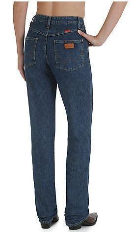 WRANGLER WOMENS COWBOY CUT SLIM FIT STRETCH JEAN IN STONEWASH  STYLE 18MWZSW - Image 5
