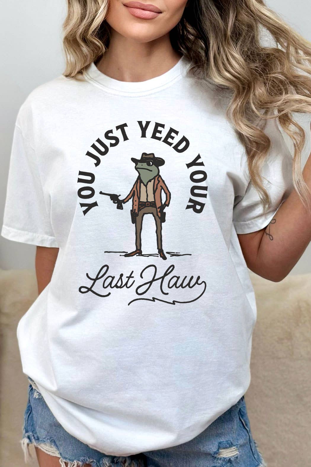 You Just Yeed Your Last Haw Comfort Colors Tee - Image 2