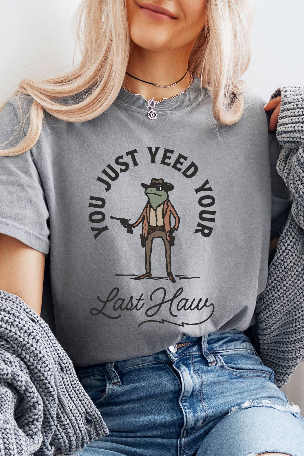 You Just Yeed Your Last Haw Comfort Colors Tee - Image 6